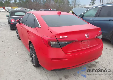 2024 Honda Civic Touring z USA, uszkodzony, nr VIN 2HGFE1F96RH315046